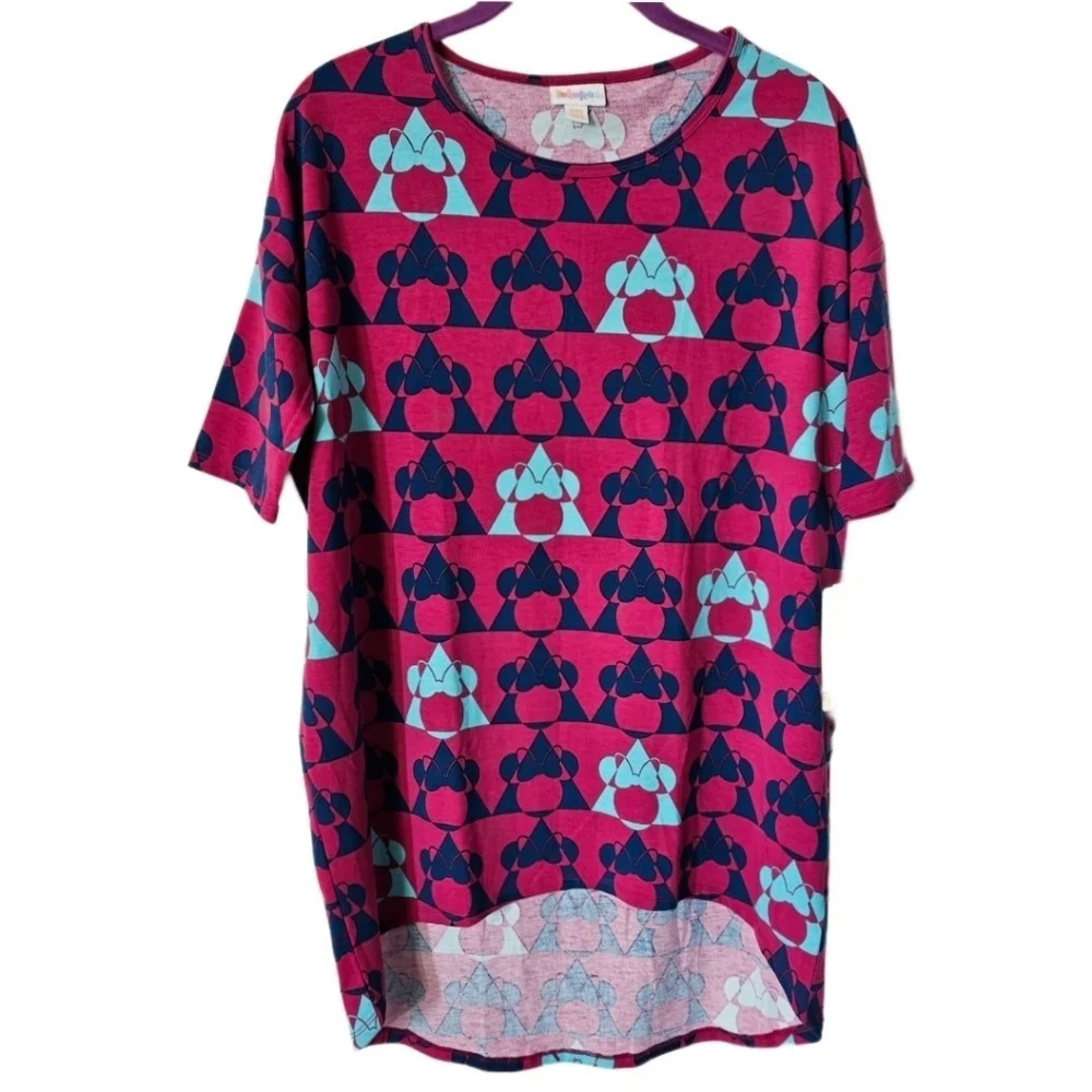 Lularoe Minnie Mouse Irma Top NWT